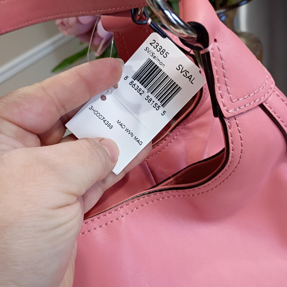 NWT Coach Maggie Madison Woven Leather Bag - Picture 8 of 16